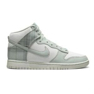 Nike Dunk High SE GS 'Mint Plaid' Size  9